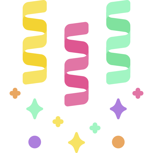 confettis Icône gratuit