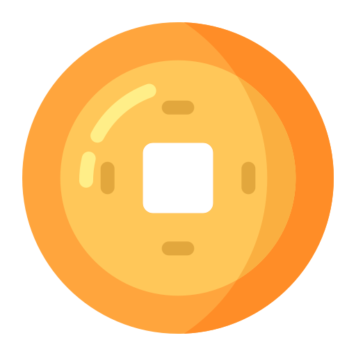 행운의 동전 무료 아이콘