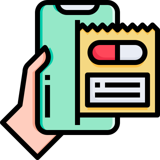 prescripción icono gratis