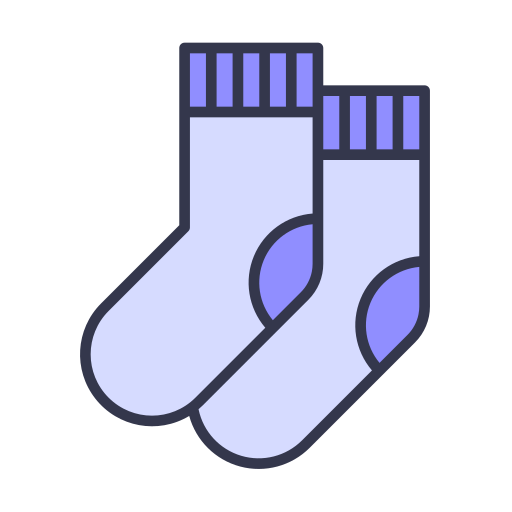 Socks Generic Outline Color Icon