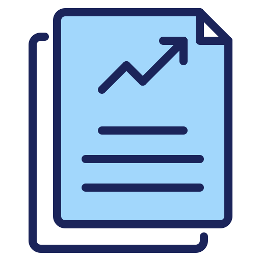 Бизнес-отчет бесплатно иконка