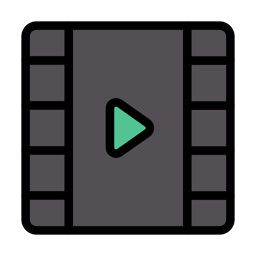 carrete de película icono gratis