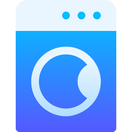 Washing machine Basic Gradient Gradient icon