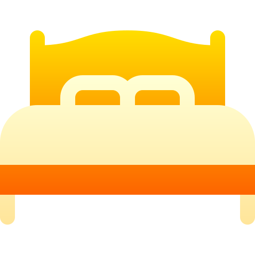 cama matrimonial icono gratis