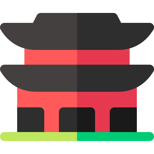 palais gyeongbokgung Icône gratuit palais gyeongbokgung Icône gratuit