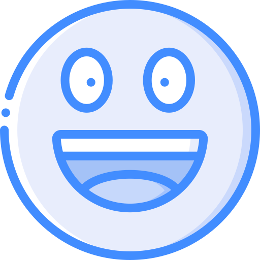 Emojis Basic Miscellany Blue icon