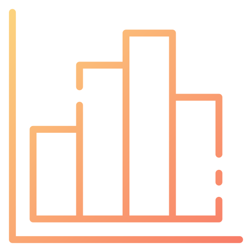 gráfico de barras icono gratis