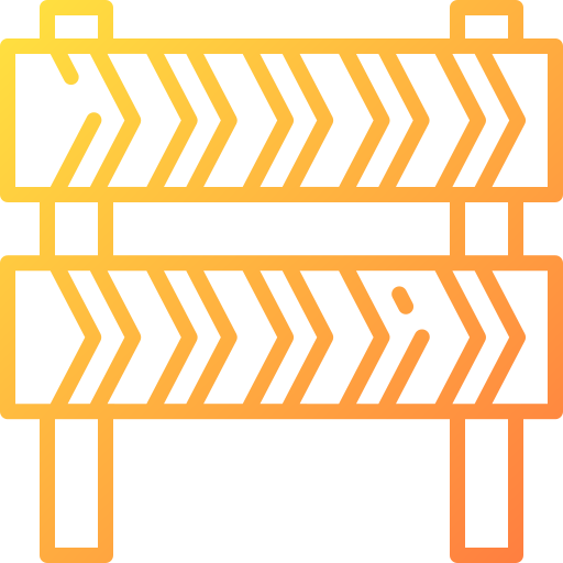 barrera icono gratis