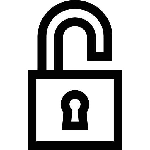 Padlock free icon
