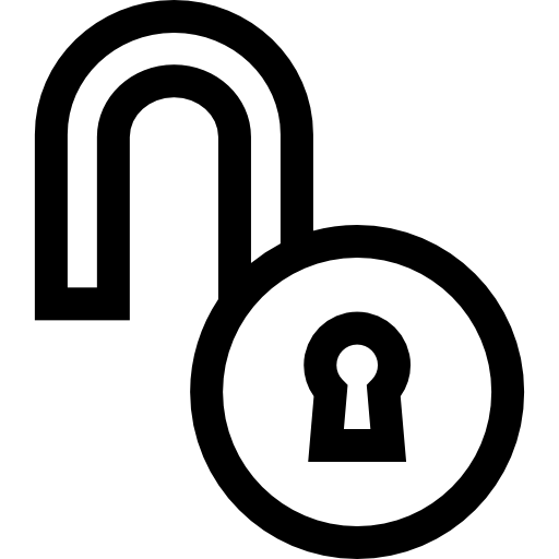 Padlock free icon