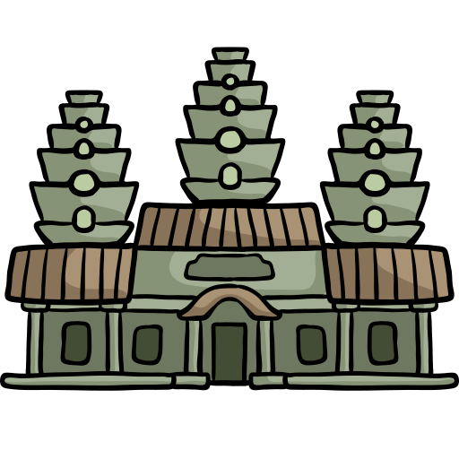 angkor wat icono gratis