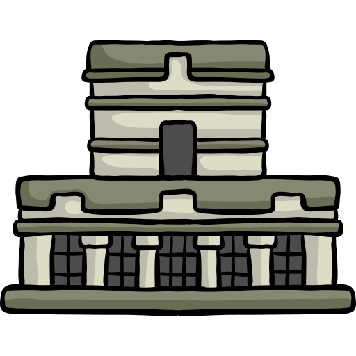 templo de los frescos icono gratis