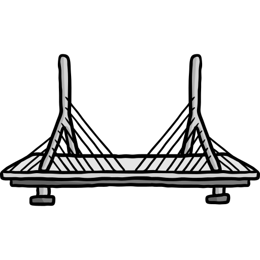 puente zakim icono gratis