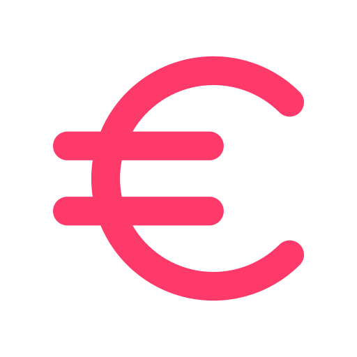 euro icono gratis