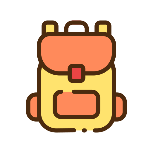 mochila icono gratis