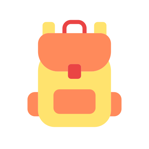 mochila icono gratis