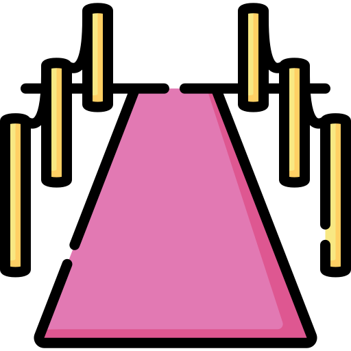 Red carpet free icon