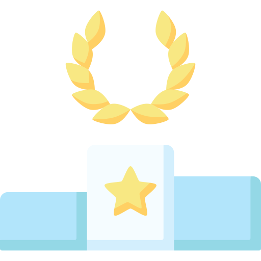 pódio grátis ícone