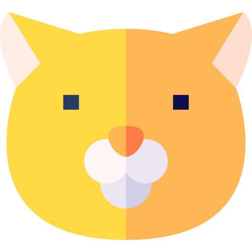 Cat Basic Straight Flat icon