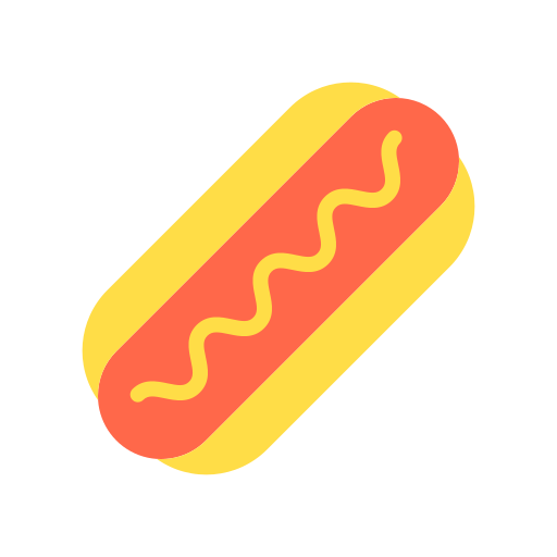 hot dog icono gratis