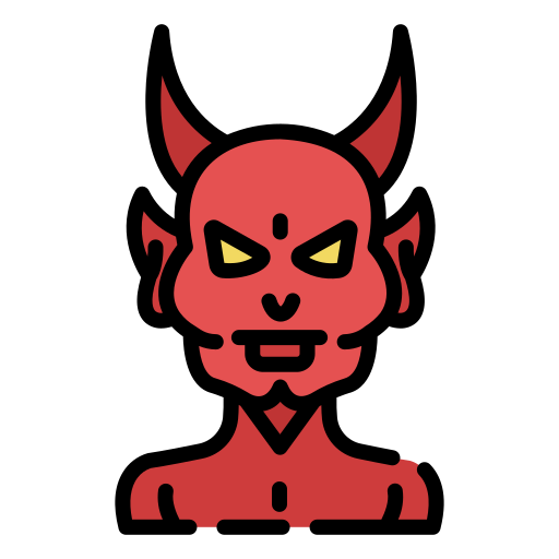 Devil Good Ware Lineal Color icon