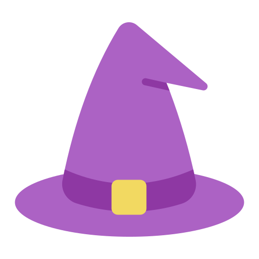 Witch hat Good Ware Flat icon