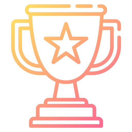 Trophy Good Ware Gradient icon