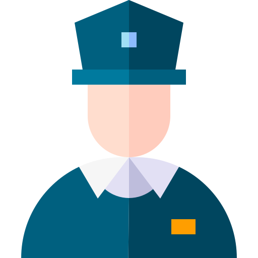officier de police Icône gratuit officier de police Icône gratuit