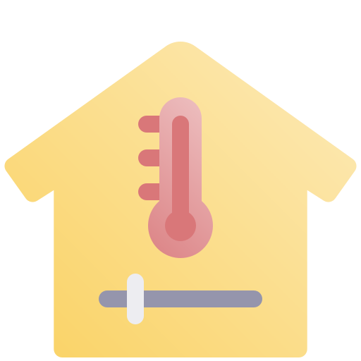 control de temperatura icono gratis