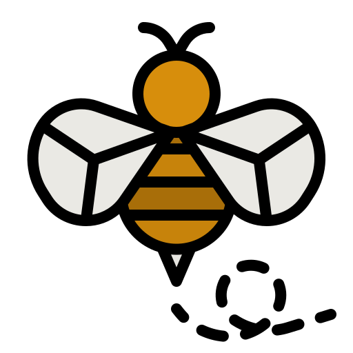 abeja icono gratis