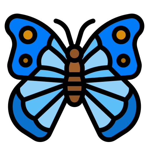 mariposa icono gratis