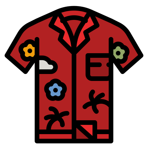 Hawaiian shirt - Free holidays icons