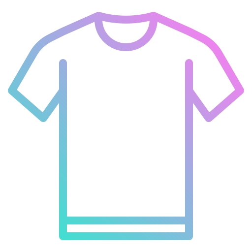 camiseta de manga corta icono gratis