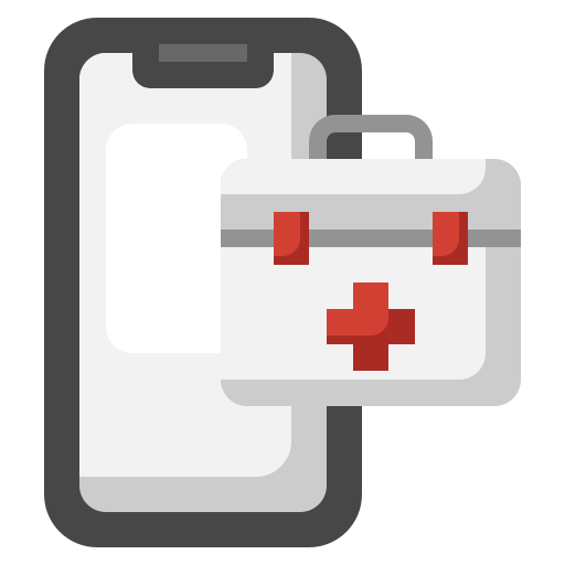 aplicación médica icono gratis