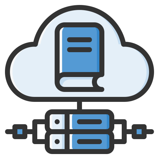 almacenamiento en la nube icono gratis