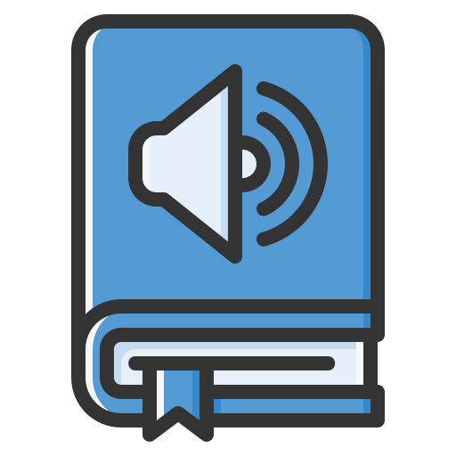 audio libro icono gratis