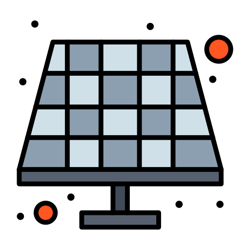 panel solar icono gratis