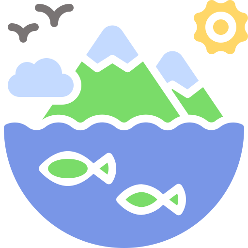 paisaje icono gratis