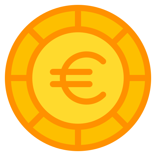 euro icono gratis