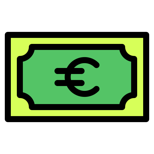 euro icono gratis