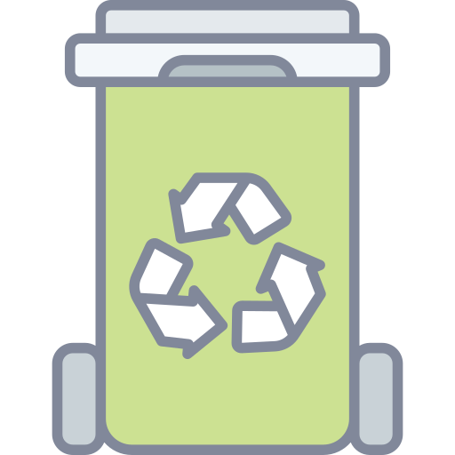 papelera de reciclaje icono gratis