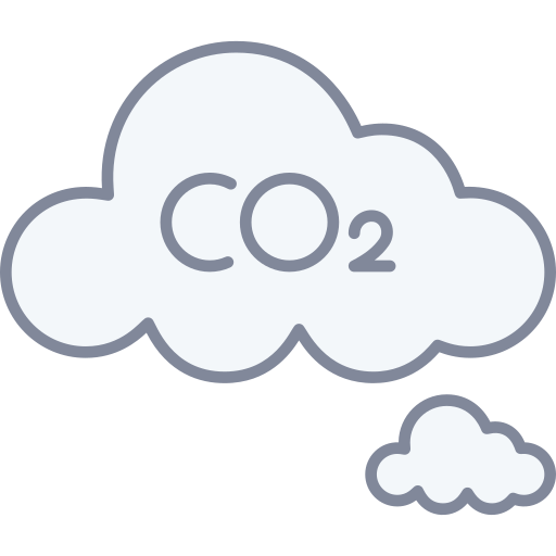 CO2 cloud Generic Outline Color icon