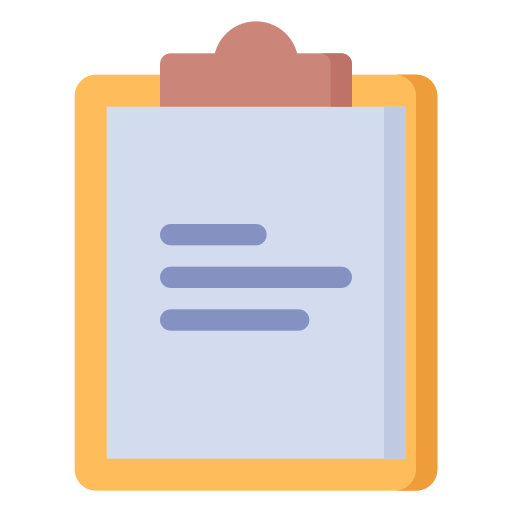 Clipboard Generic Flat icon