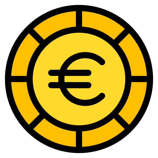 euro icono gratis