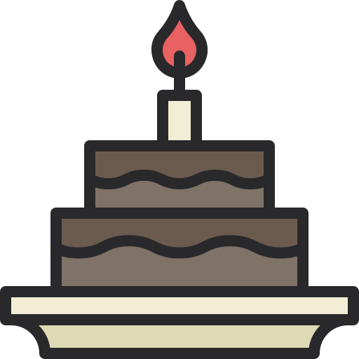gâteau d'anniversaire Icône gratuit gâteau d'anniversaire Icône gratuit