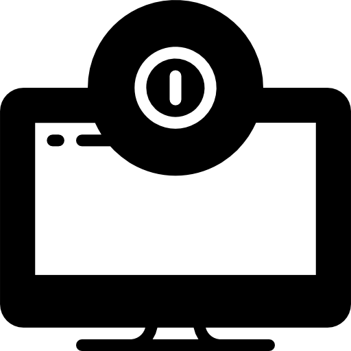 televisión icono gratis