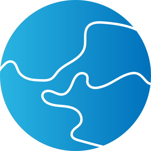 Planet earth Generic Flat Gradient icon