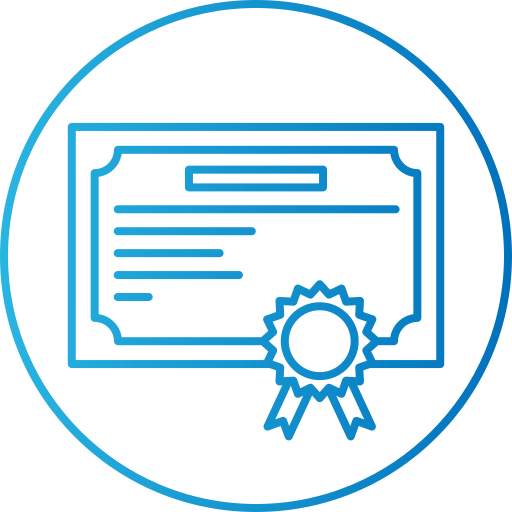 증명서 무료 아이콘