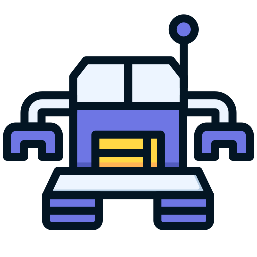 robot espacial icono gratis