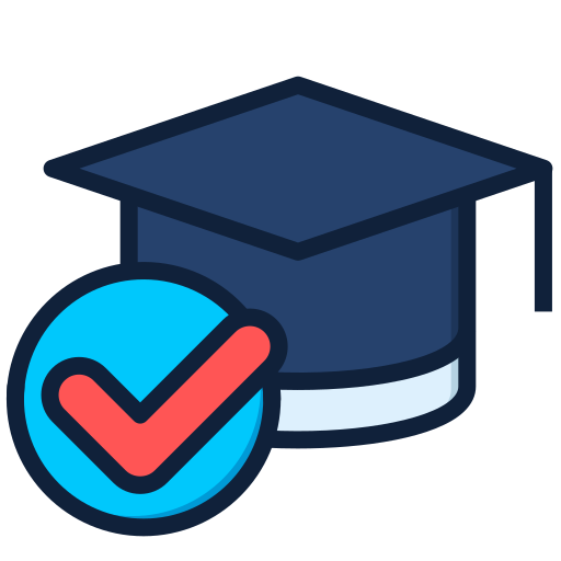 graduación icono gratis